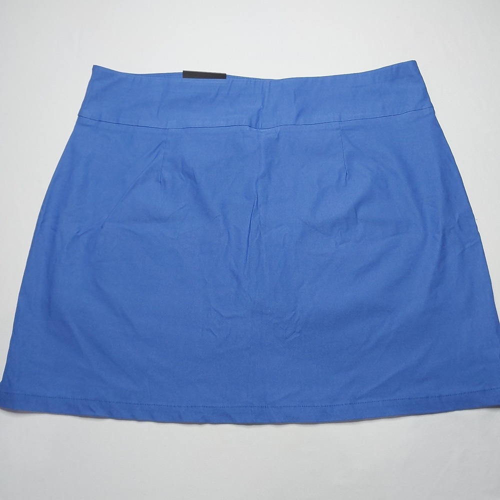 Rafaella Women's Pull-on Stretch Skort Blue XXL - Picture 8 of 8